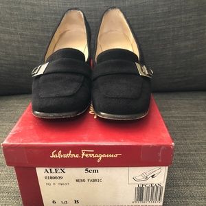 VintageSalvatore Ferragamo "Alex" Loafer Pumps 6.5